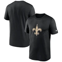 Men's Nike Black New Orleans Saints Primetime Legend Logo Performance T-Shirt