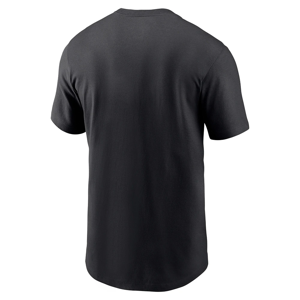 Men's Nike Black New Orleans Saints RFLCTV T-Shirt