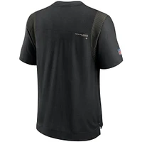Men's Nike Black New Orleans Saints Sideline Player UV Performance T-Shirt