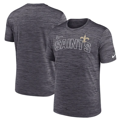 Men's Nike  Black New Orleans Saints Velocity Arch Performance T-Shirt
