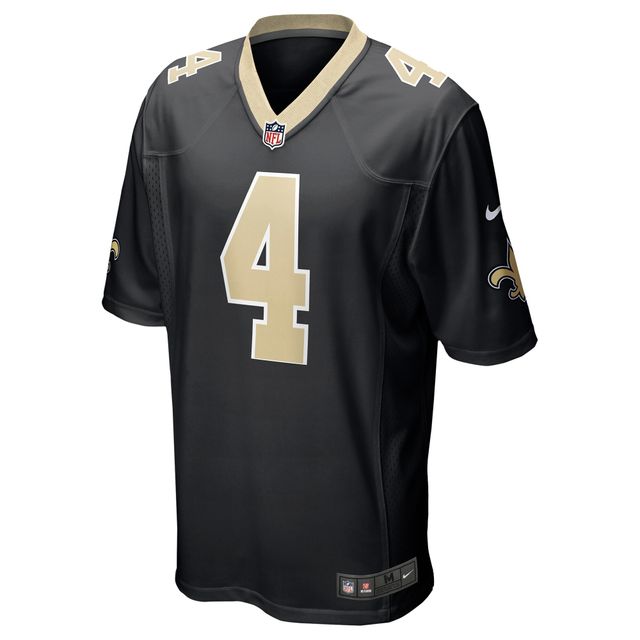 Maillot Nike Blake Gilikin pour homme, noir, joueur de jeu des Saints la Nouvelle-Orléans