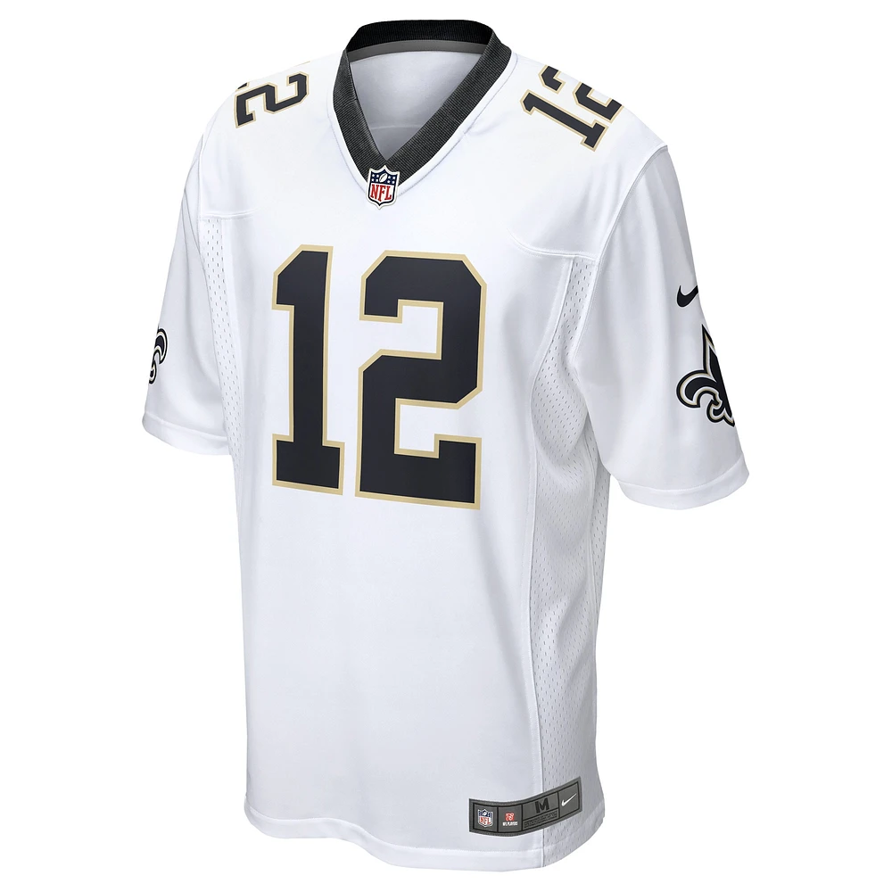 Men's Nike Chris Olave White New Orleans Saints Game Player Jersey