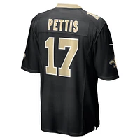 Men's Nike Dante Pettis  Black New Orleans Saints Game Jersey