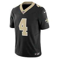 Men's Nike Derek Carr Black New Orleans Saints Vapor F.U.S.E. Limited Jersey