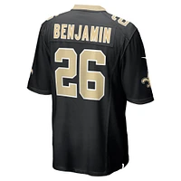 Maillot Nike Eno Benjamin New Orleans Saints Team Game pour homme, noir