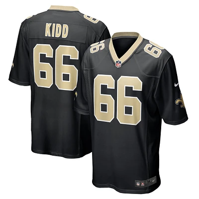 Maillot Nike Lewis Kidd pour homme, noir, joueur de jeu des Saints la Nouvelle-Orléans