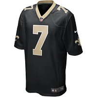 Men's Nike Morten Andersen Black New Orleans Saints Game Retired Player Jersey