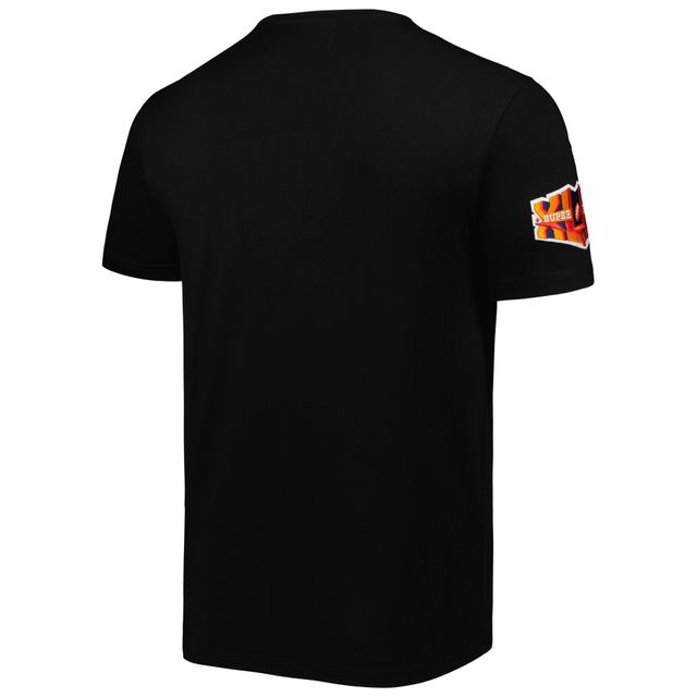 T-shirt noir Pro Standard de la collection Hometown des Saints Nouvelle-Orléans pour hommes