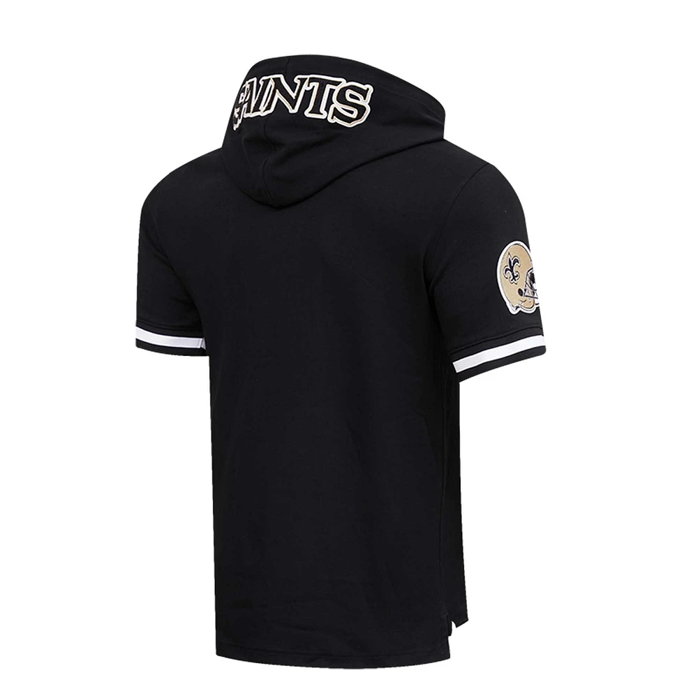 Men's Pro Standard Tyrann Mathieu Black New Orleans Saints Player Name & Number Hoodie T-Shirt