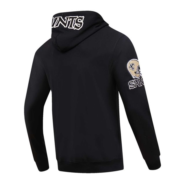 Sweat à capuche Pro Standard Tyrann Mathieu pour hommes, noir, nom et numéro du joueur des Saints de la Nouvelle-Orléans