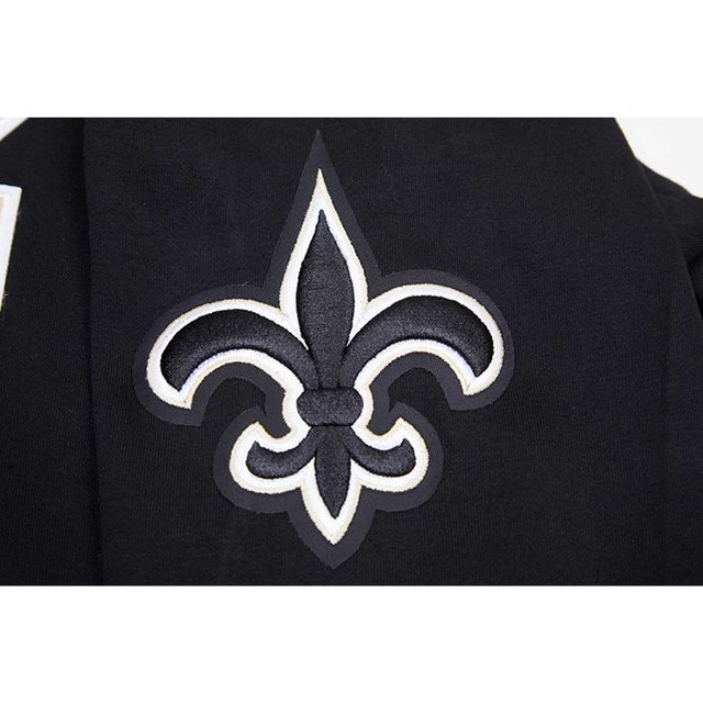 Sweat à capuche Pro Standard Tyrann Mathieu pour hommes, noir, nom et numéro du joueur des Saints de la Nouvelle-Orléans