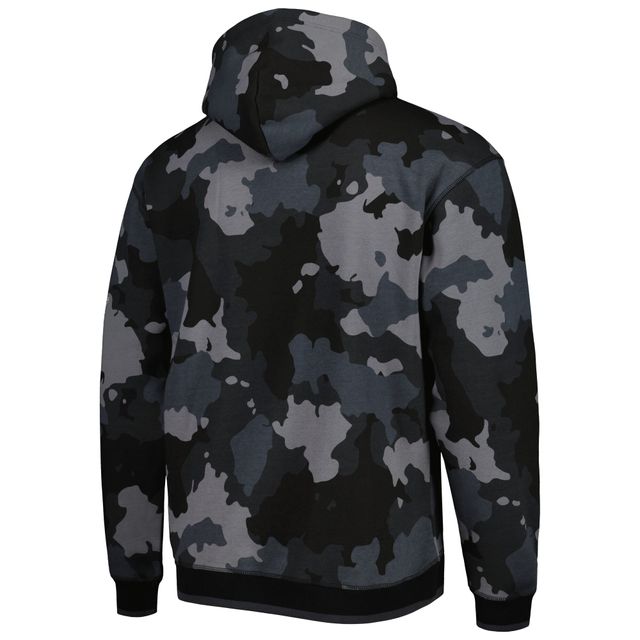 Sweat à capuche The Wild Collective New Orleans Saints Camo noir pour homme