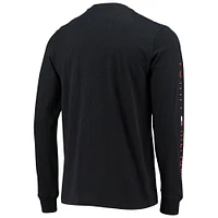 T-shirt à manches longues Tommy Hilfiger New Orleans Saints Peter noir pour homme
