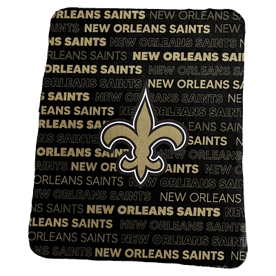 Couverture polaire classique New Orleans Saints 50" x 60"