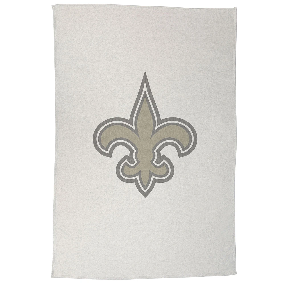 Couverture sweat-shirt des Saints de la Nouvelle-Orléans 54" x 84"