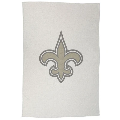 Couverture sweat-shirt des Saints de la Nouvelle-Orléans 54" x 84"