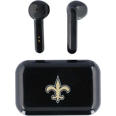Casque sans fil avec logo de l'équipe des Saints de la Nouvelle-Orléans