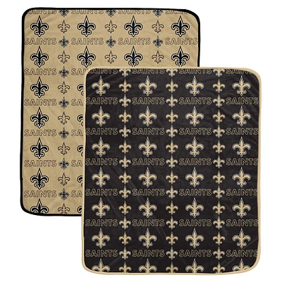 Ensemble de couvertures deux pièces Pegasus New Orleans Saints 60" x 70" Home & Away