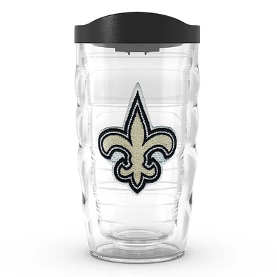 Tervis Saints de la Nouvelle-Orléans 10oz. Gobelet ondulé classique avec couvercle Emblem