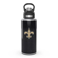 Tervis Saints de la Nouvelle-Orléans 32oz. Bouteille d'eau en cuir à large goulot