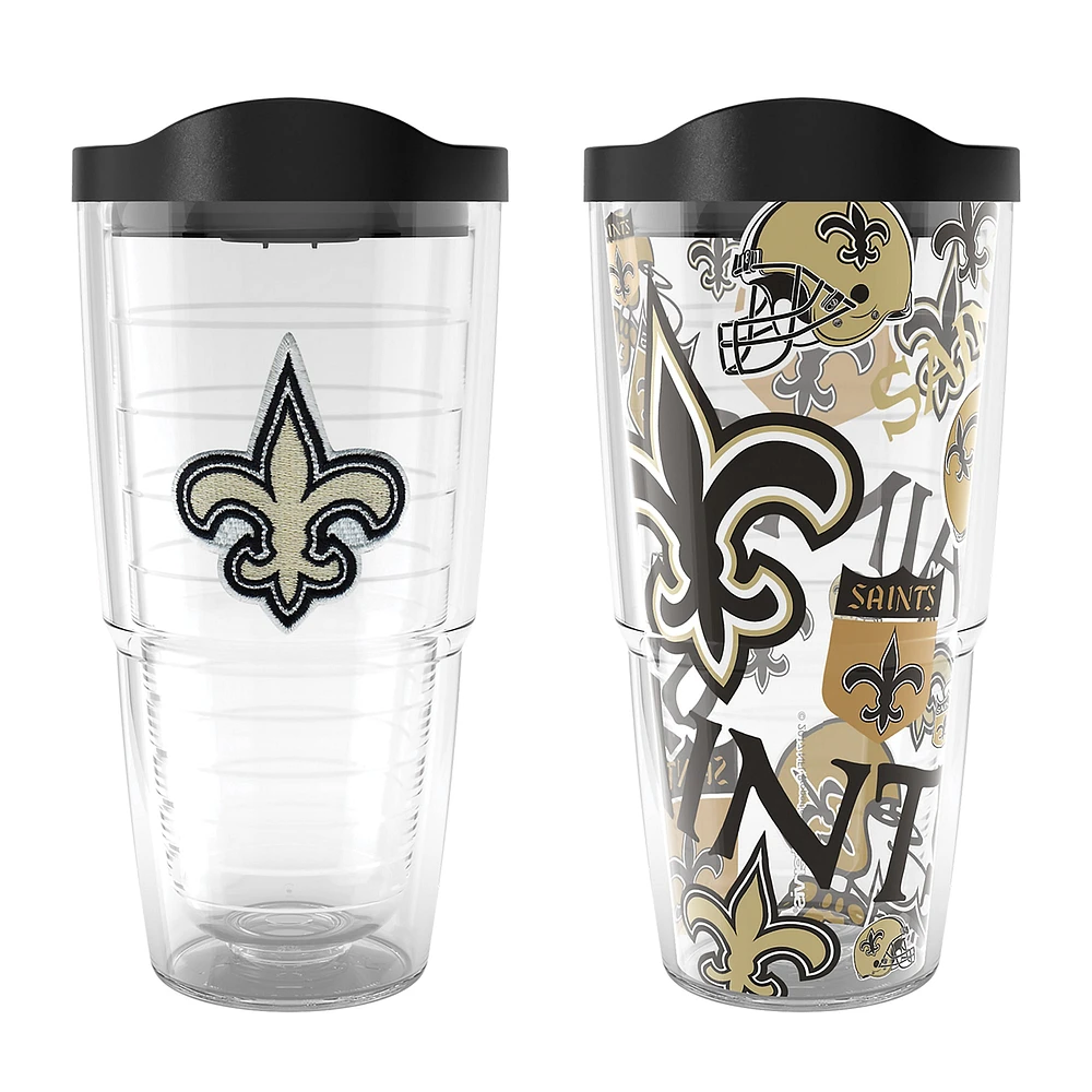 Tervis New Orleans Saints NFL Lot de 2 allover et emblème