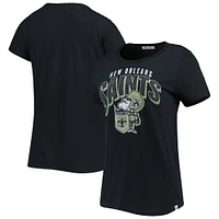T-shirt '47 noir New Orleans Saints Treasure Frankie pour femme