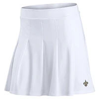 Women's Fanatics White New Orleans Saints Primary Logo Tennis Skort