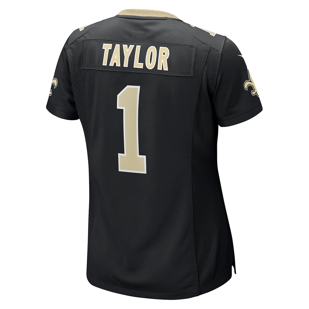 Women's Nike Alontae Taylor  Black New Orleans Saints Team Game Jersey