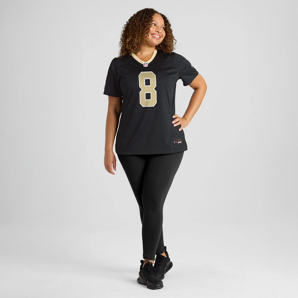 Women's Nike Archie Manning Black New Orleans Saints Game Retired Player Jersey