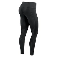 Women's Nike Black New Orleans Saints Edge Wordmark Performance Leggings