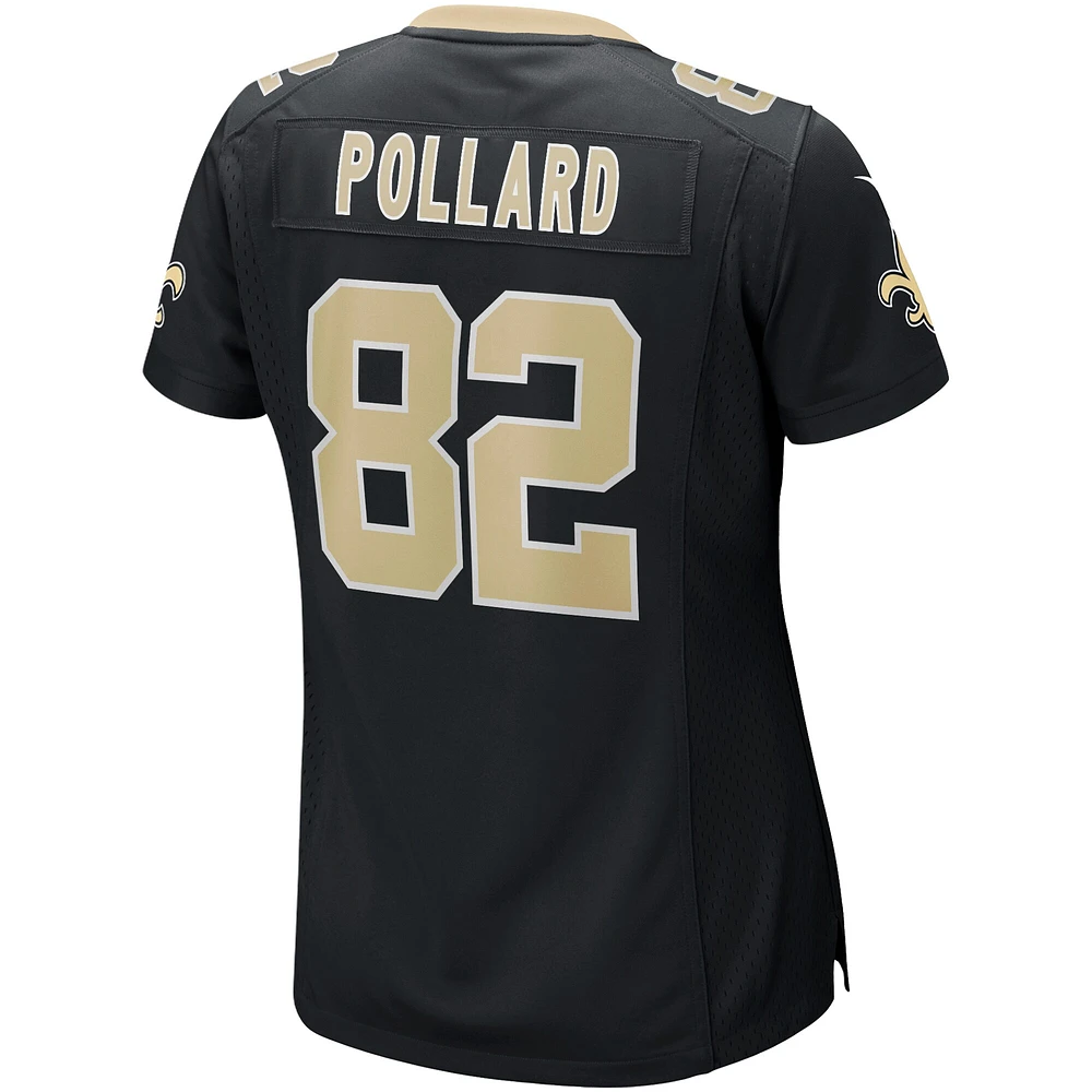Women's Nike Bob Pollard Black New Orleans Saints Game Retired Player Jersey