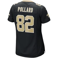 Women's Nike Bob Pollard Black New Orleans Saints Game Retired Player Jersey