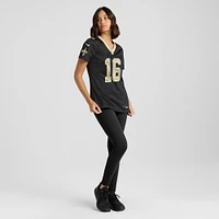 Maillot de match Nike Bub Means Black New Orleans Saints pour femme