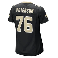 Women's Nike Camron Peterson  Black New Orleans Saints Game Jersey