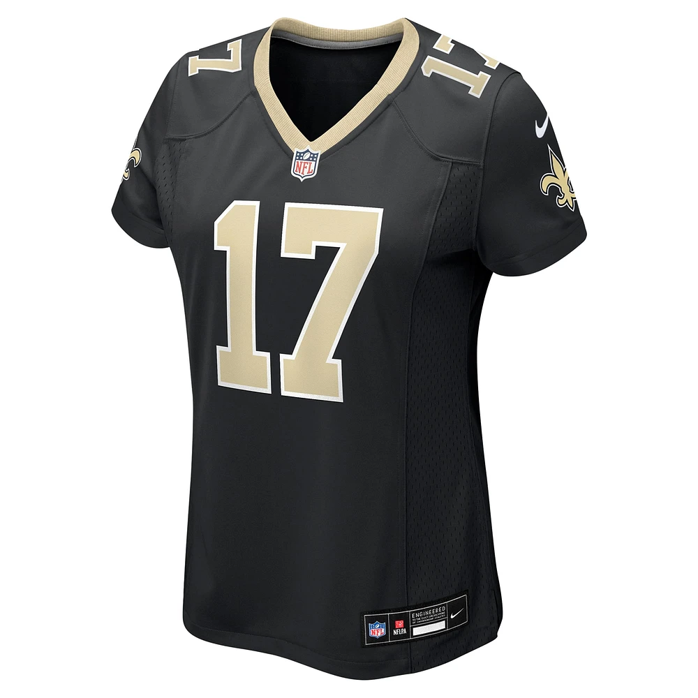 Women's Nike Dante Pettis  Black New Orleans Saints Game Jersey