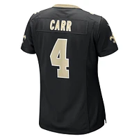 Women's Nike Derek Carr Black New Orleans Saints Game Jersey