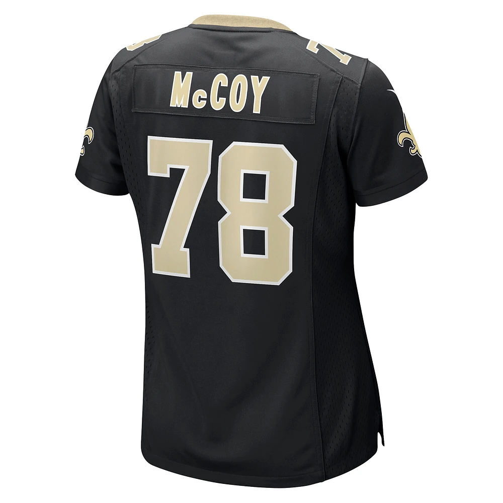 Women's Nike Erik Mccoy Black New Orleans Saints Game Jersey