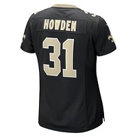 Women's Nike Jordan Howden  Black New Orleans Saints Team Game Jersey