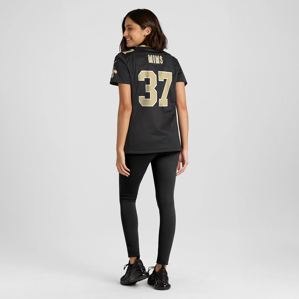 Maillot Nike Jordan Mims pour femme, noir, le match de l'équipe des Saints la Nouvelle-Orléans