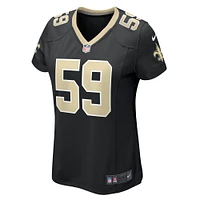 Maillot Nike Jordan Willis pour femme, noir, le match de l'équipe des Saints la Nouvelle-Orléans