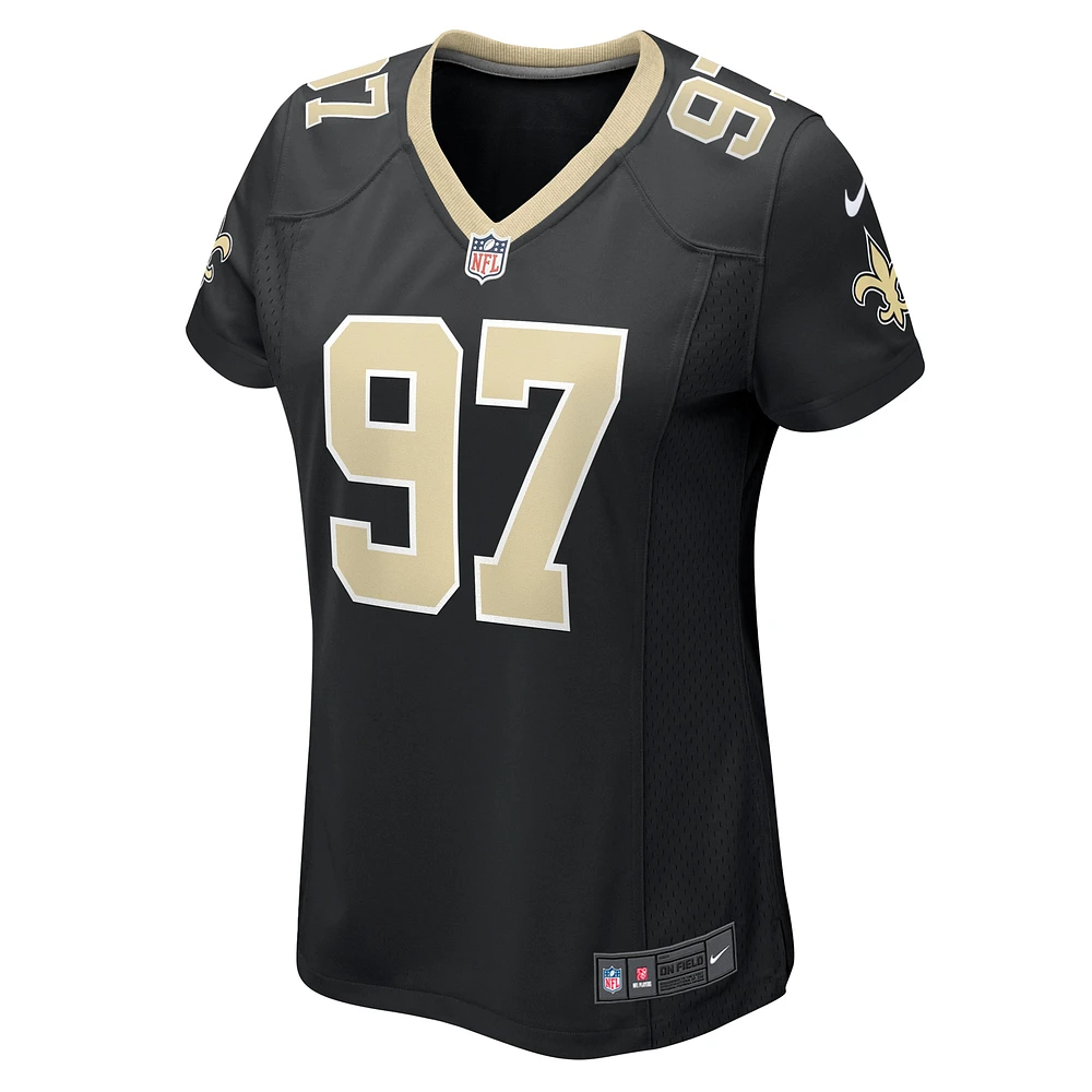 Women's Nike Khristian Boyd  Black New Orleans Saints Game Jersey