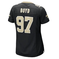 Women's Nike Khristian Boyd  Black New Orleans Saints Game Jersey