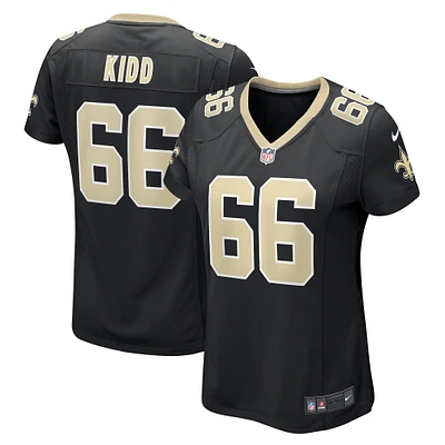 Maillot Nike Lewis Kidd pour femme, noir, joueur de jeu des Saints la Nouvelle-Orléans