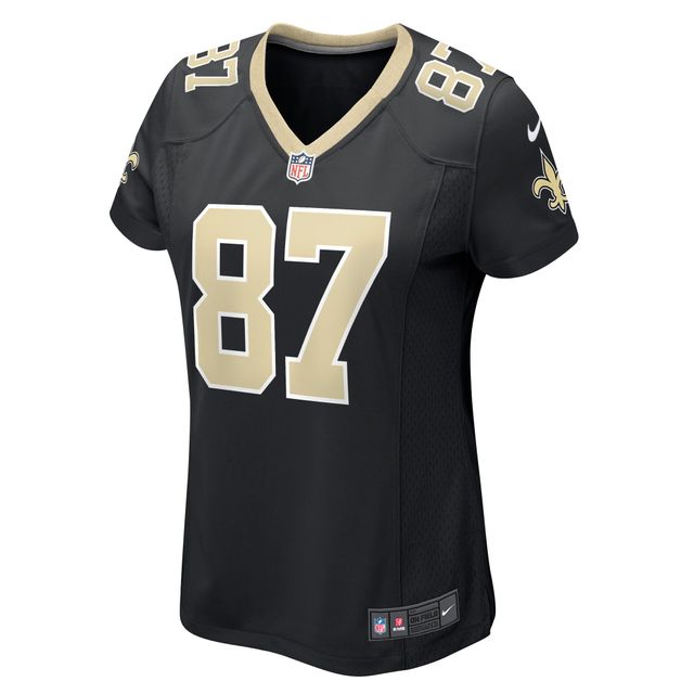 Maillot de joueur jeu Nike Lucas Krull pour femme, noir, New Orleans Saints