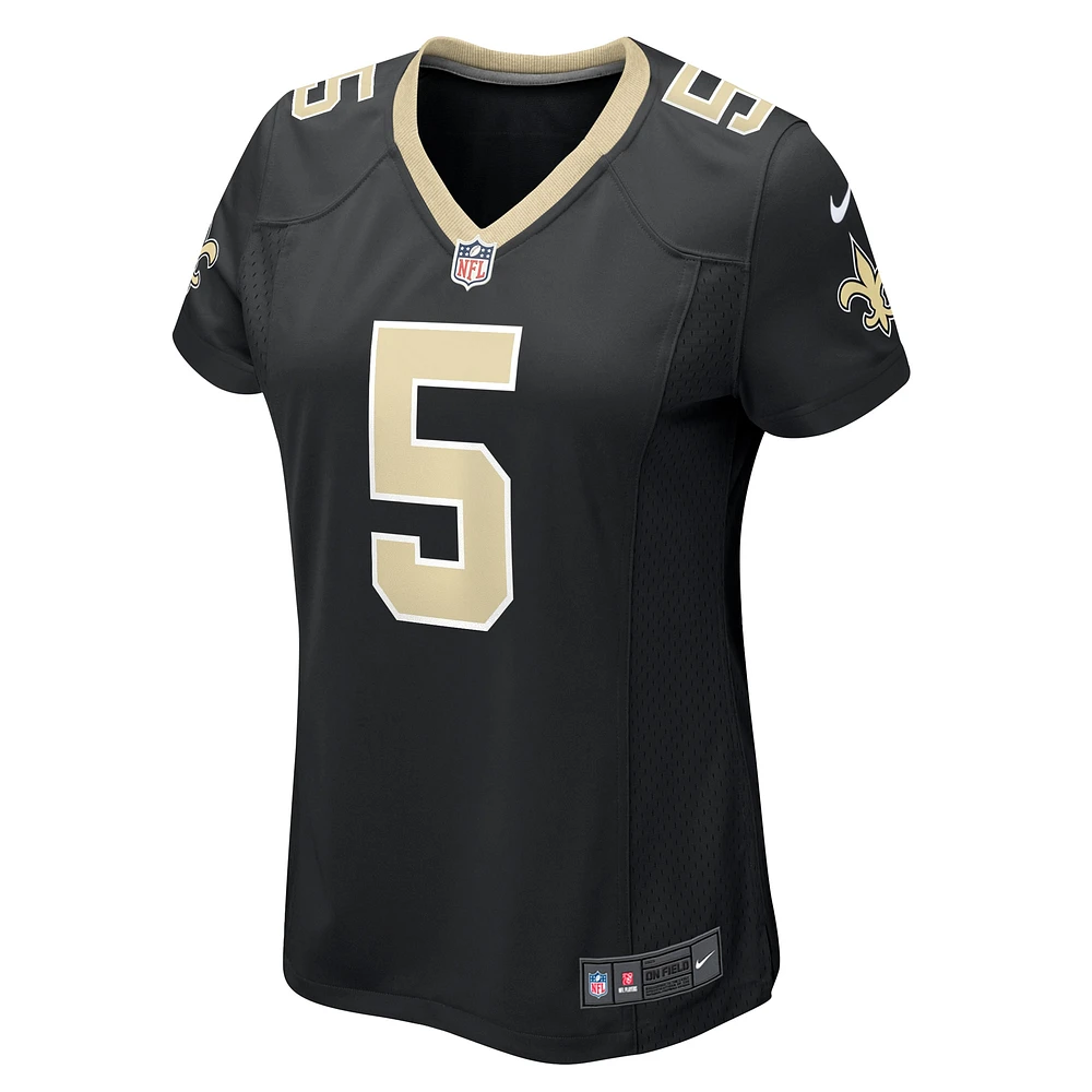 Women's Nike Lynn Bowden Jr.  Black New Orleans Saints Team Game Jersey