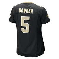 Women's Nike Lynn Bowden Jr.  Black New Orleans Saints Team Game Jersey