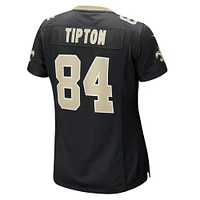 Maillot de match Nike Mason Tipton noir pour femme des New Orleans Saints