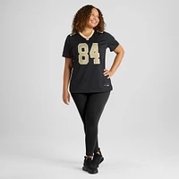 Maillot de match Nike Mason Tipton noir pour femme des New Orleans Saints