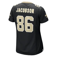 Women's Nike Michael Jacobson  Black New Orleans Saints Game Jersey