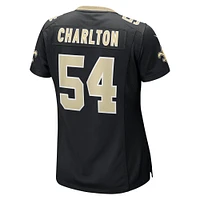 Women's Nike Taco Charlton Black New Orleans Saints Game Player Jersey